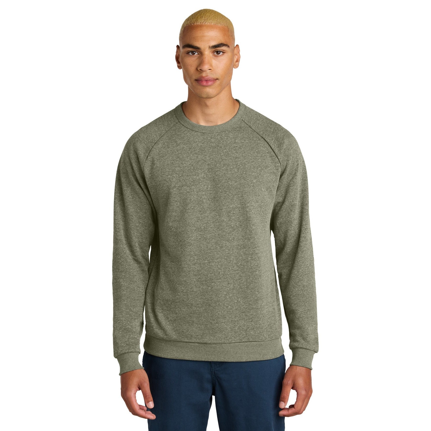 District-District® Perfect Tri® Fleece Crewneck Sweatshirt DT1304-MedTech-6